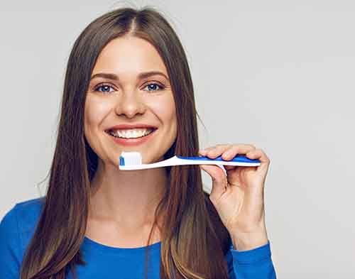 Be sure to use a soft-bristled toothbrush when brushing your teeth after scaling and root planing