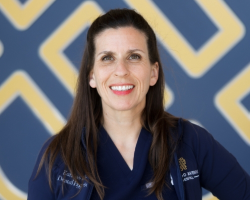 Dental hygienist Katrina